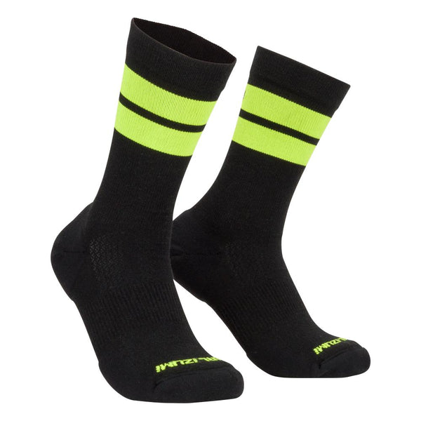 color:BLACK/SCREAMING YELLOW||view:SKU Image Primary||gender:Unisex||seo:MERINO TRAIL 7INCH SOCK