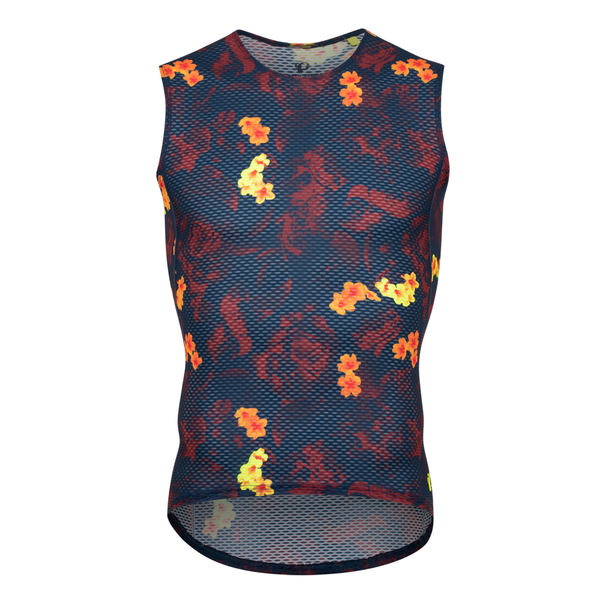 color:HOT FLOWERS||view:SKU Image Primary||gender:Men||seo:Men's Transfer Mesh Sleeveless Baselayer